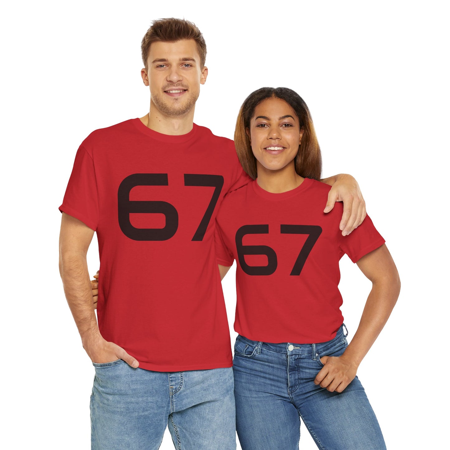 "6 7" Unisex Heavy Cotton Tee