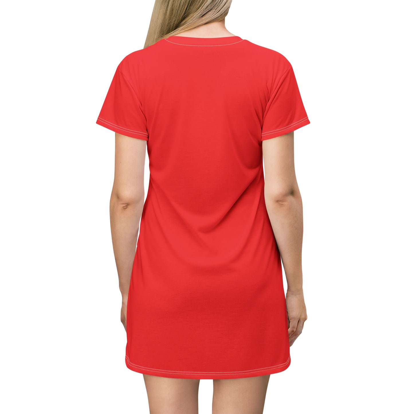 "Snowman" T-Shirt Dress