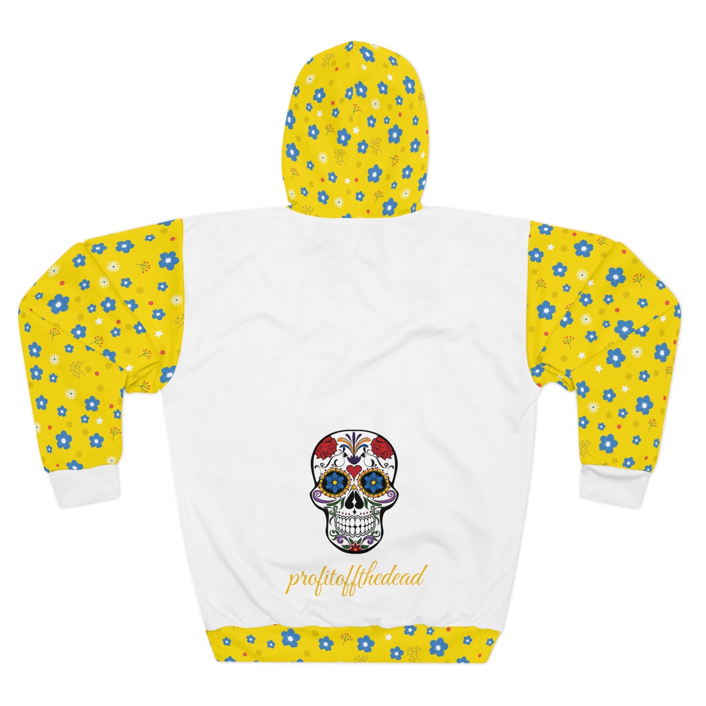 "Hawaiian Skull" Pullover Hoodie