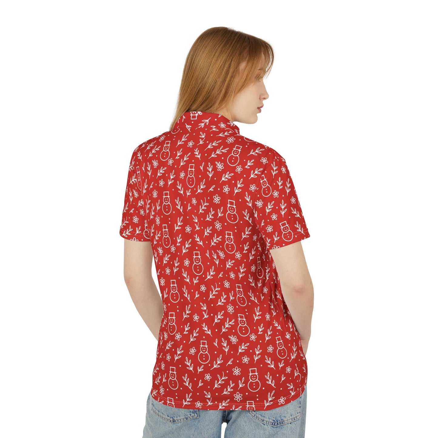 "Snowman" Polo Shirt