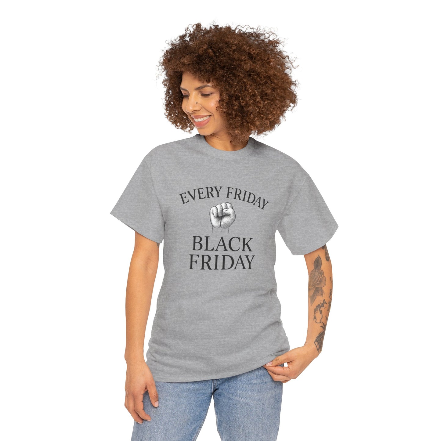 "Black Friday" Unisex Heavy Cotton Tee