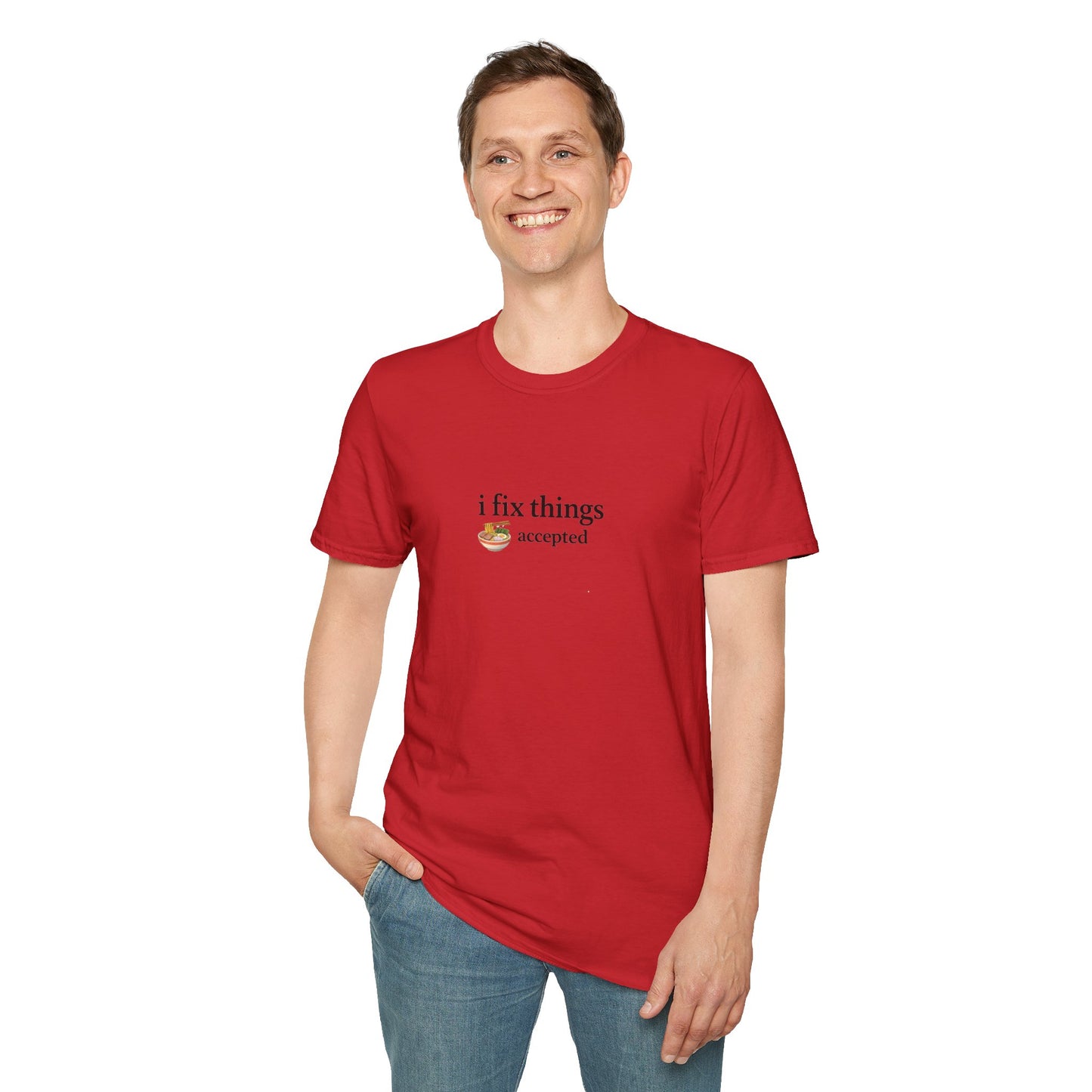 "Noodles Excepted." T-Shirt