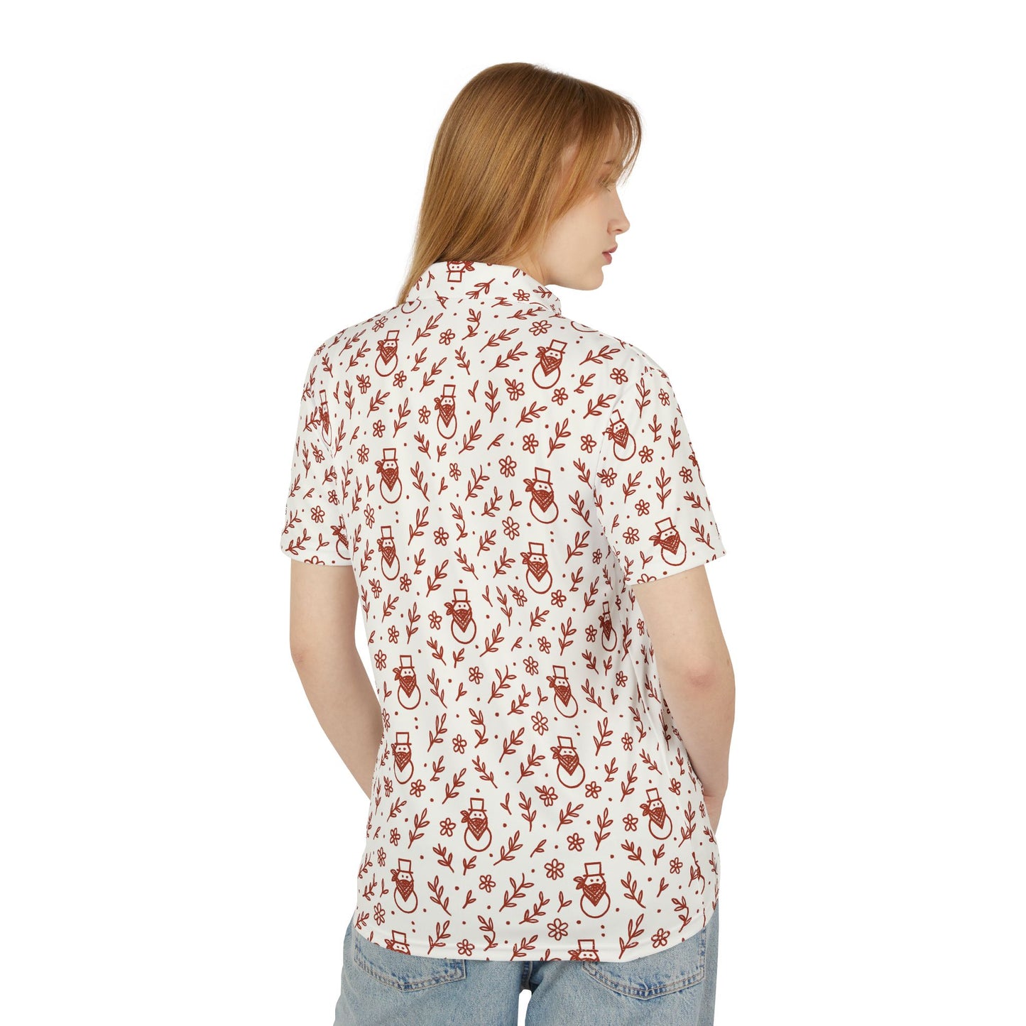"Snowman" Polo Shirt