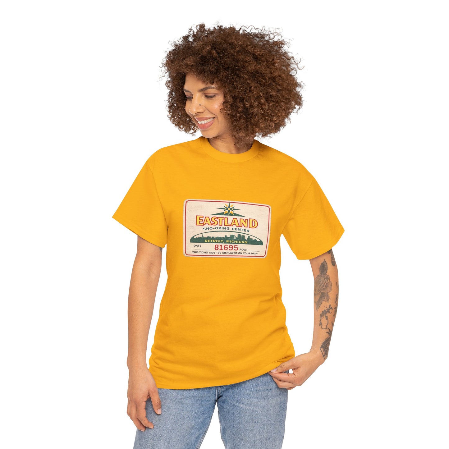 "EASTLAND MALL" Cotton Tee