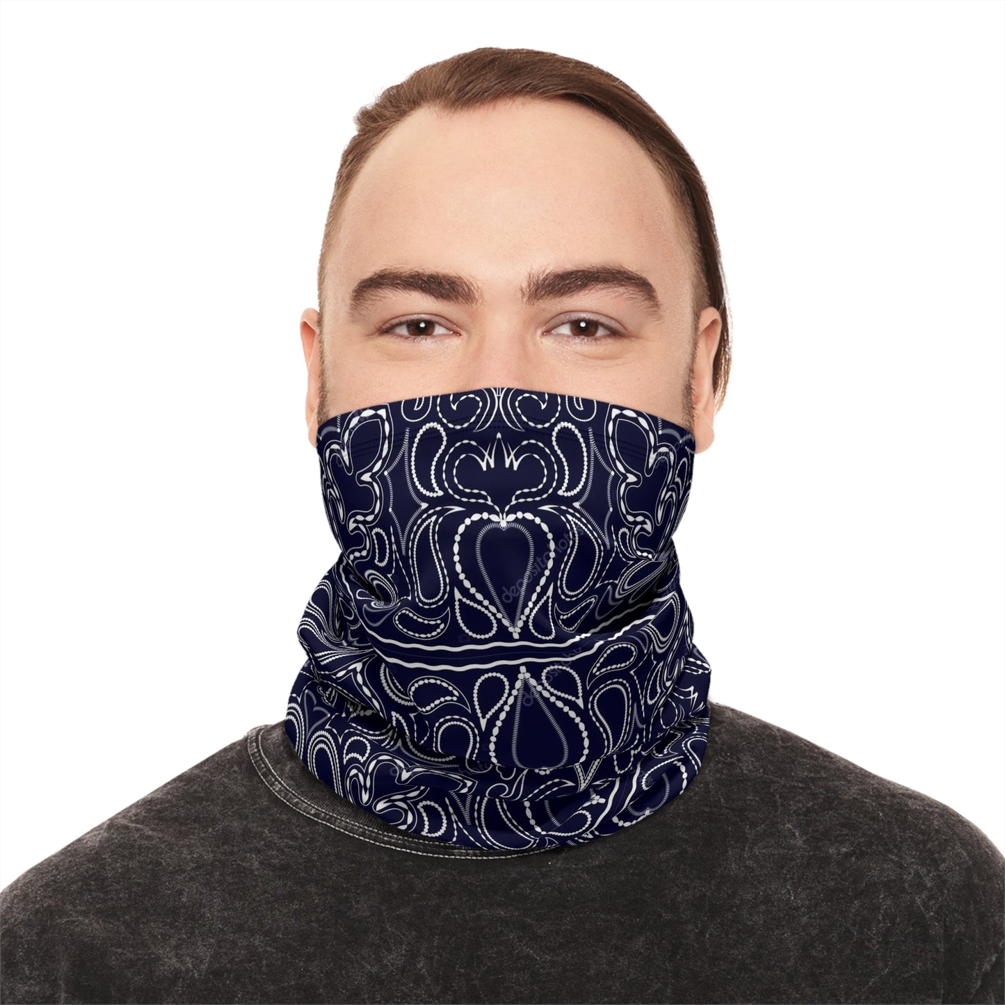 "Kelly Park" Winter Neck Gaiter With Drawstring
