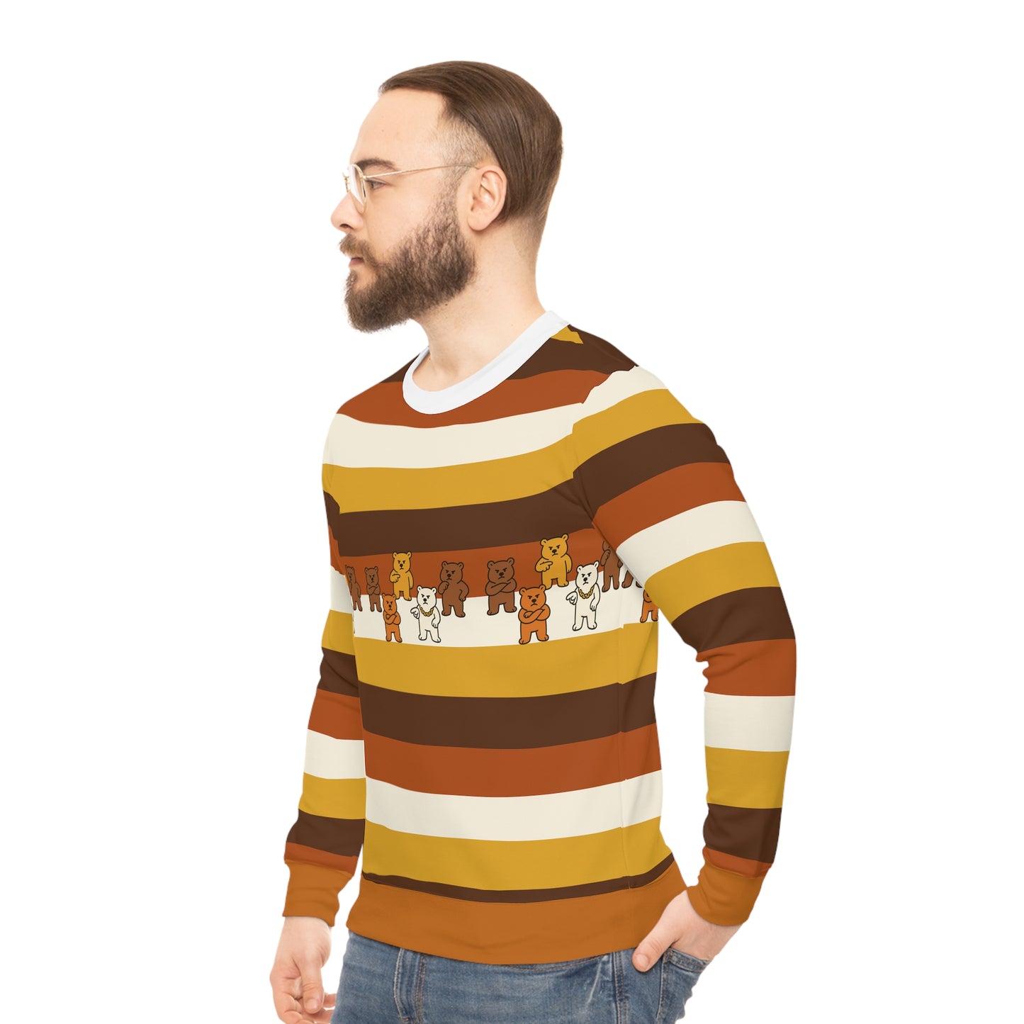 "Bear Harmony" Lightweight Sweatshirt