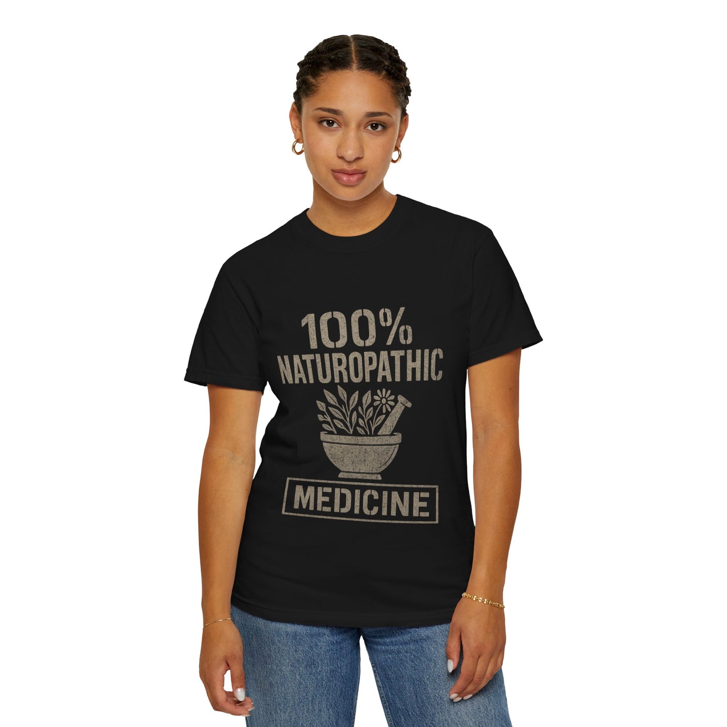 "100% Naturopathic" T-shirt