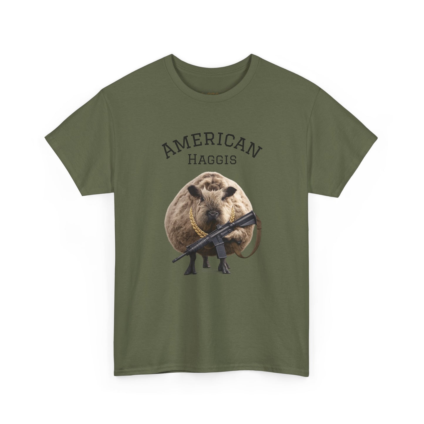 "American Haggis" Heavy Cotton Tee