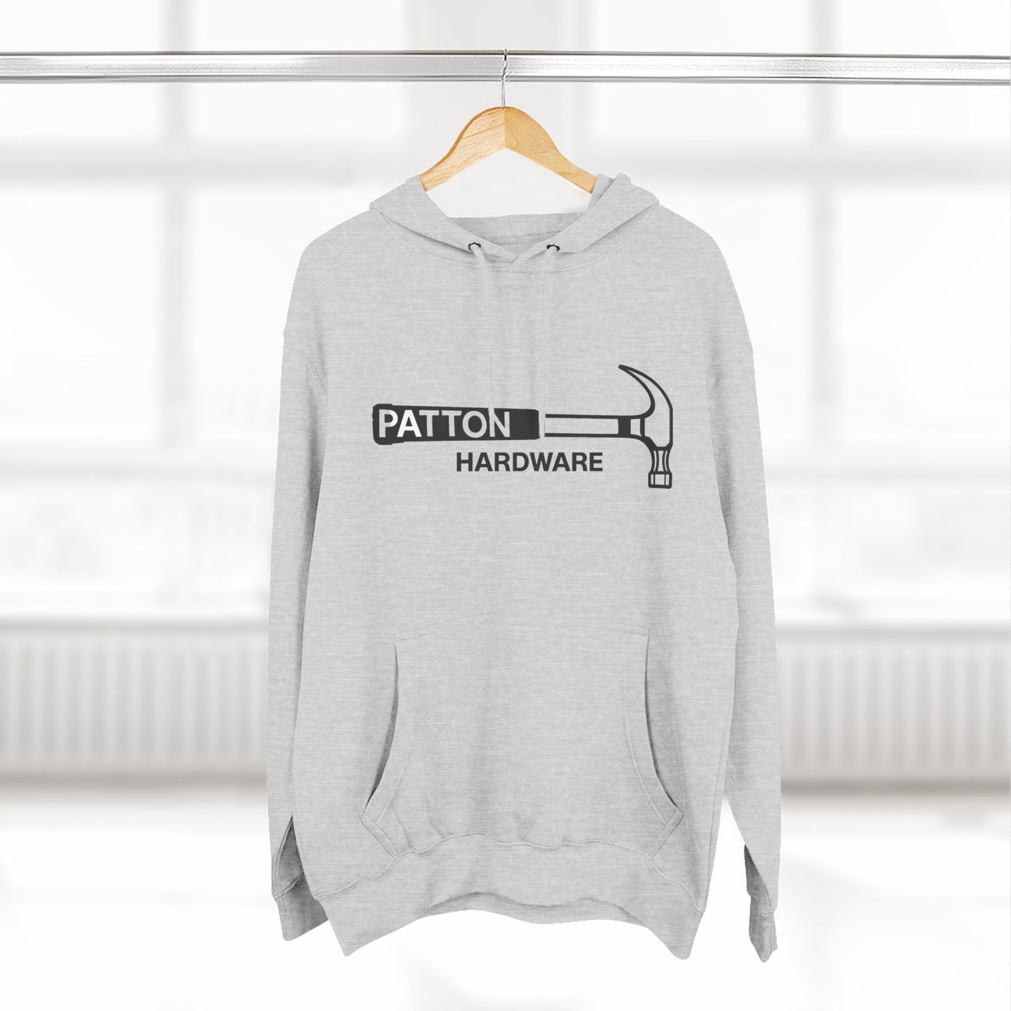 “Patton Hardware” Fleece Hoodie