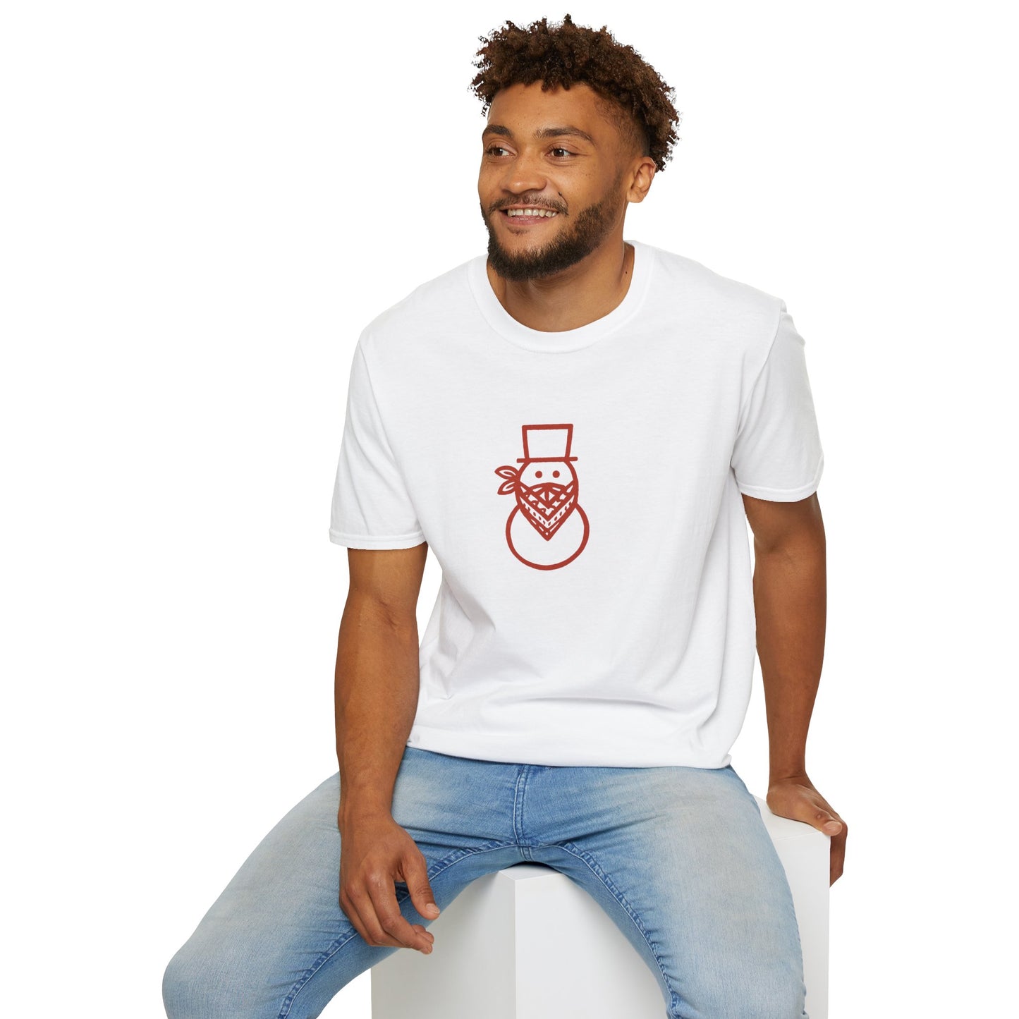 "Snowman" Softstyle T-Shirt