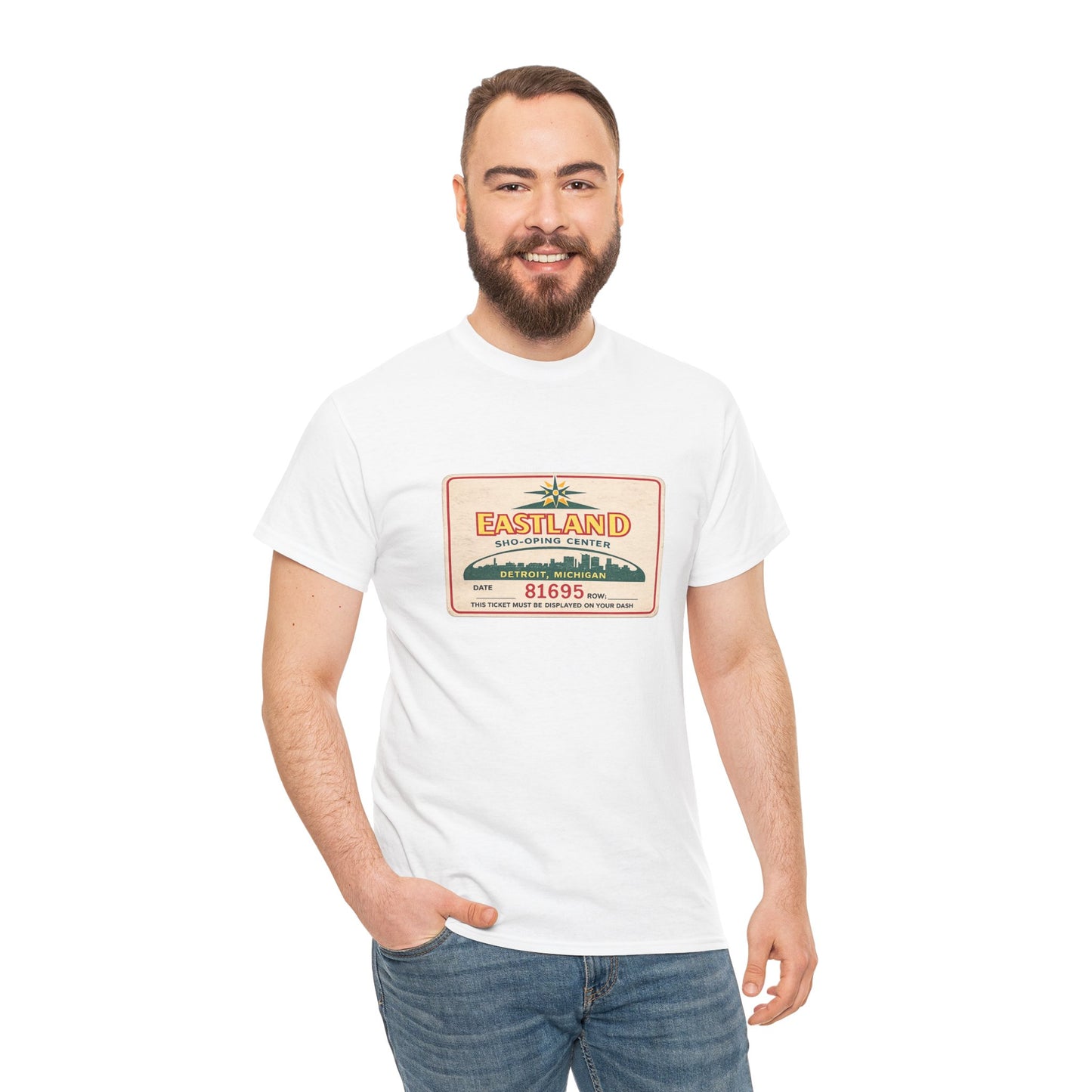 "EASTLAND MALL" Cotton Tee