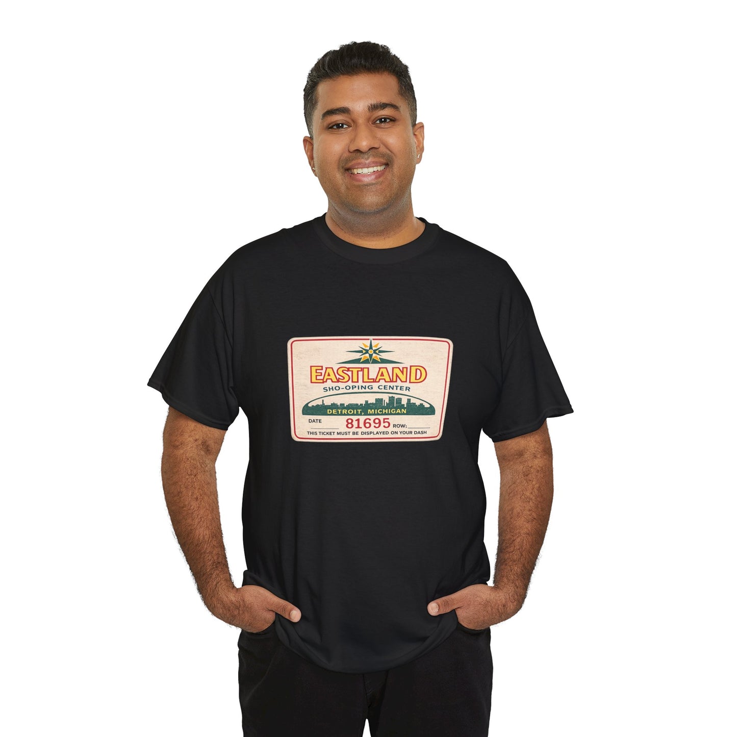 "EASTLAND MALL" Cotton Tee