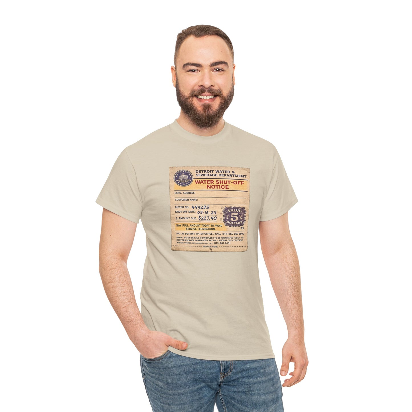 "WATER SHUT-OFF NOTICE" Tee