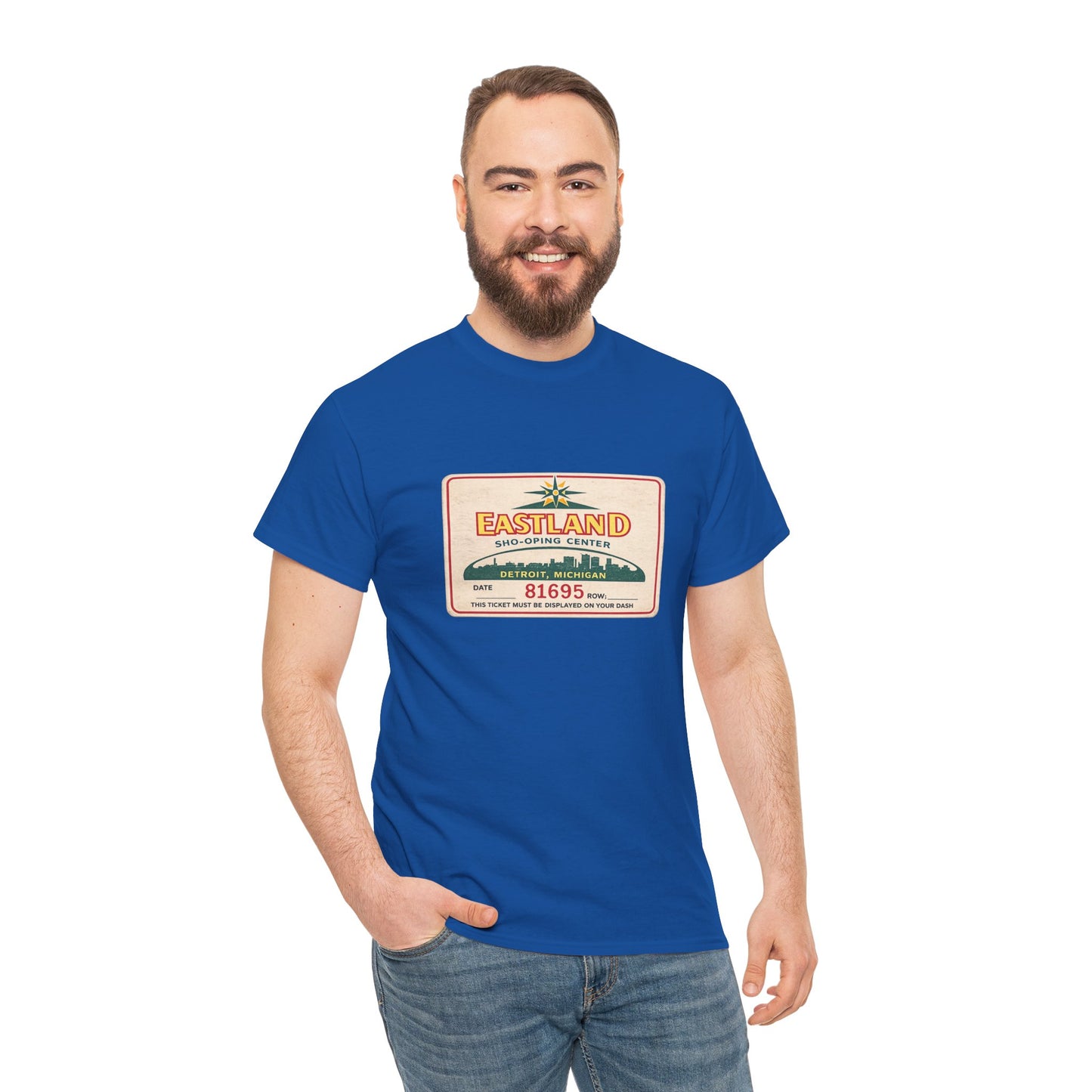 "EASTLAND MALL" Cotton Tee