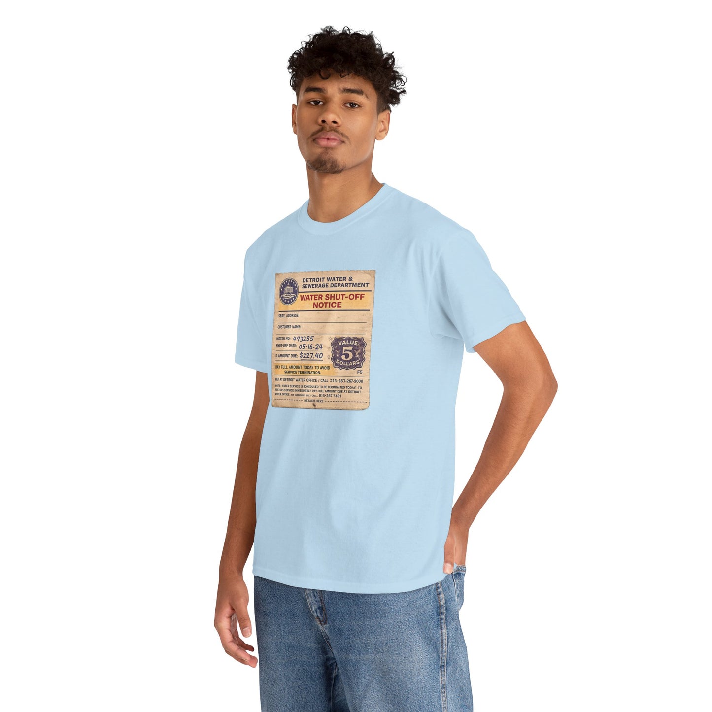 "WATER SHUT-OFF NOTICE" Tee