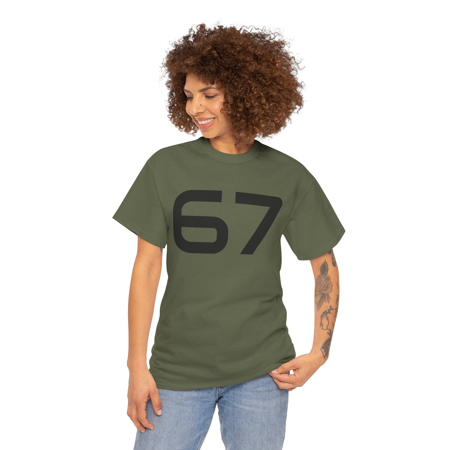 "6 7" Unisex Heavy Cotton Tee