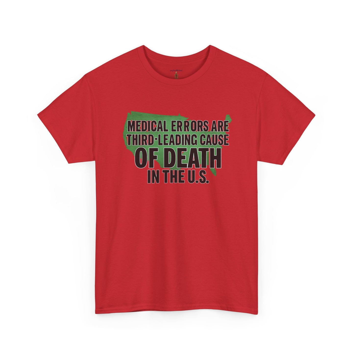 "Medical Errors" Unisex Heavy Cotton Tee