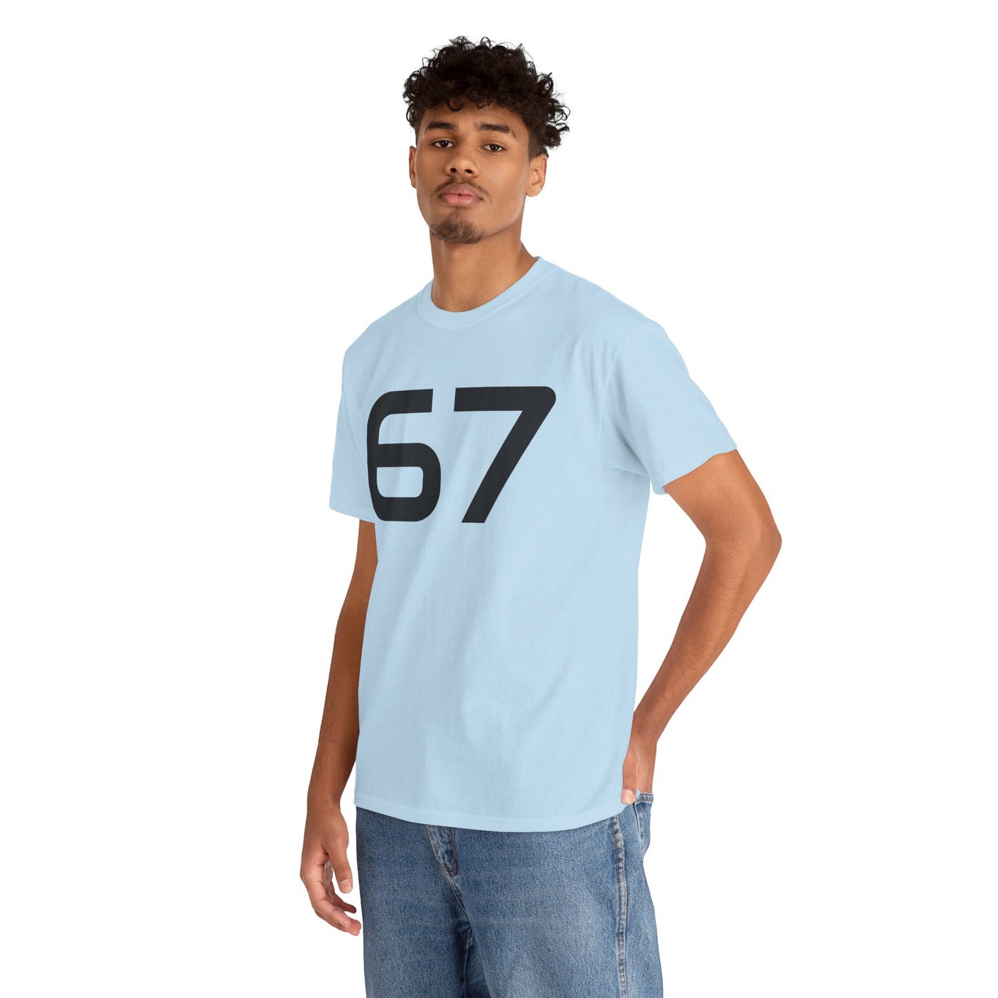 "6 7" Unisex Heavy Cotton Tee