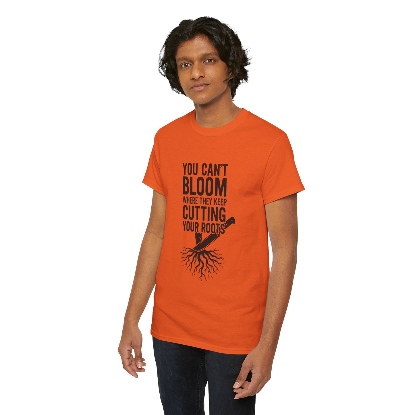 "Cutting Roots" Unisex Heavy Cotton Tee