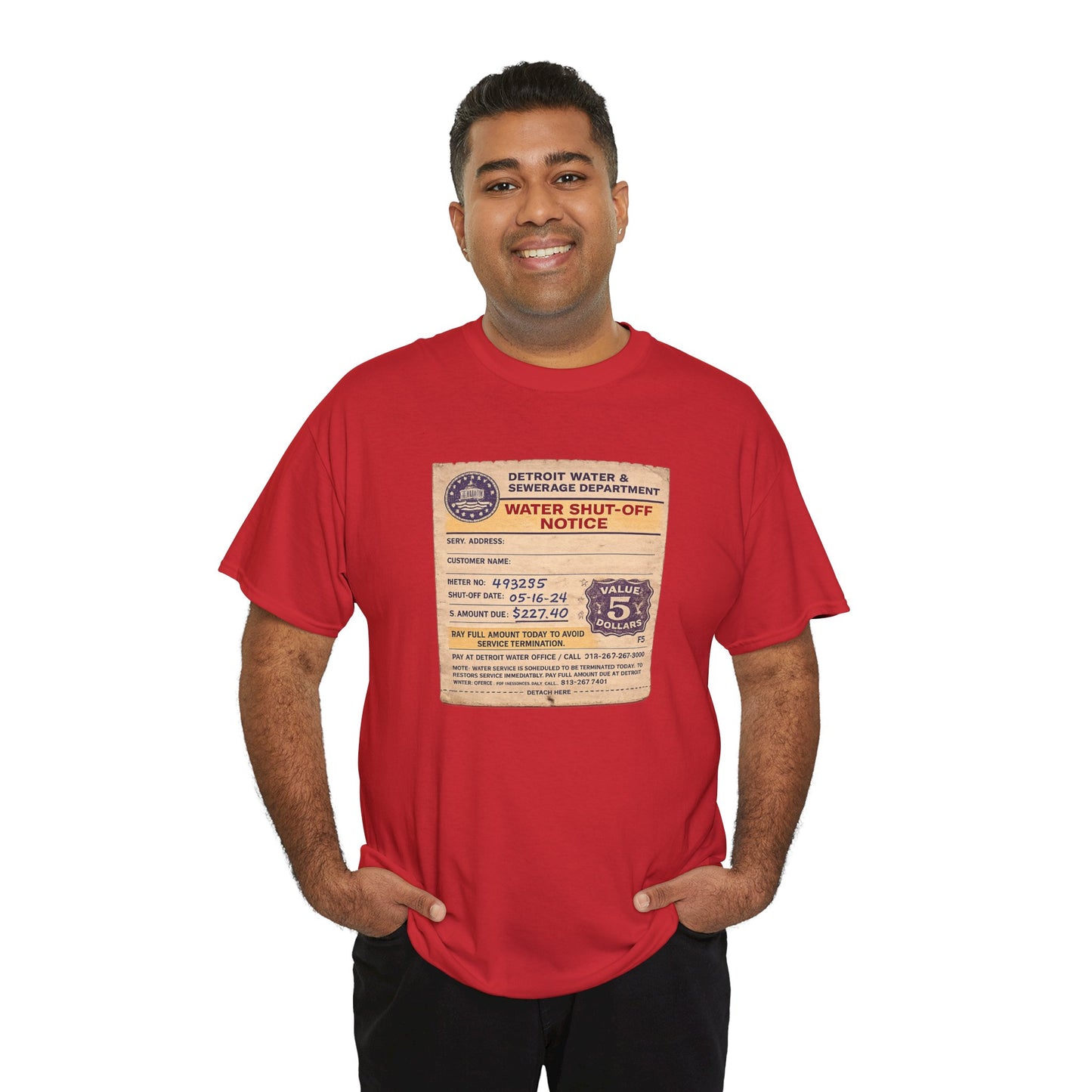 "WATER SHUT-OFF NOTICE" Tee