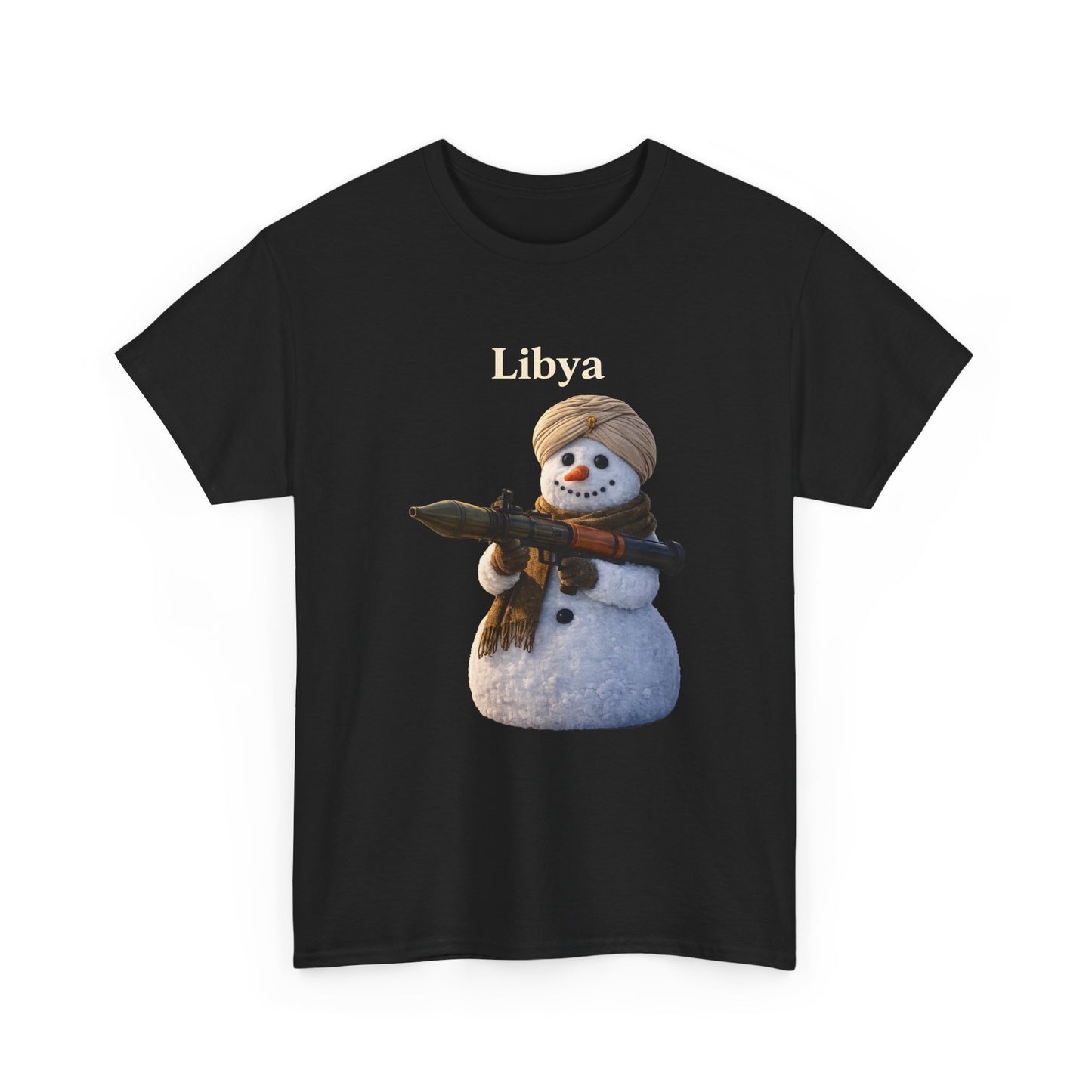 “From America to Libya” Cotton Tee