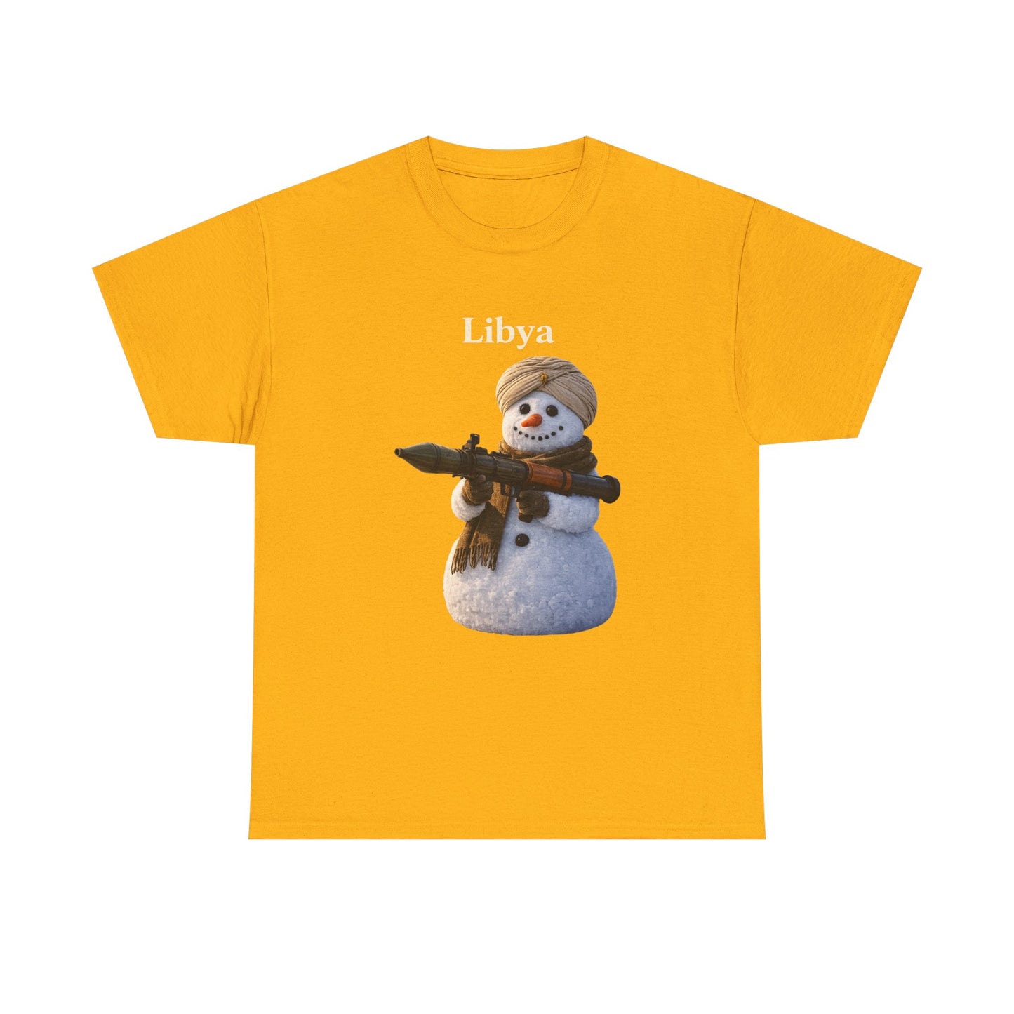 “From America to Libya” Cotton Tee