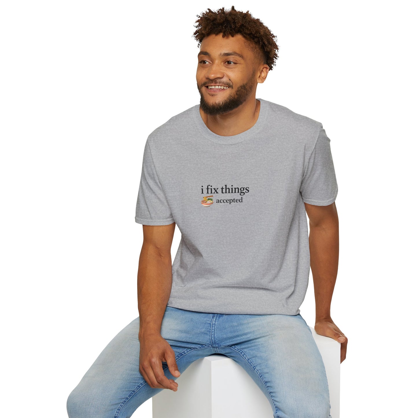 "Noodles Excepted." T-Shirt