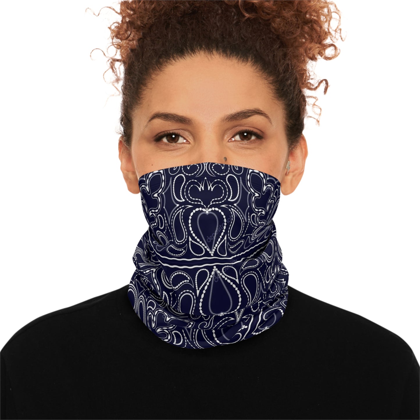 "Kelly Park" Winter Neck Gaiter With Drawstring