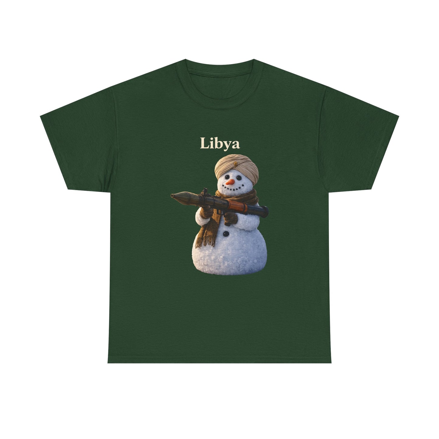 “From America to Libya” Cotton Tee