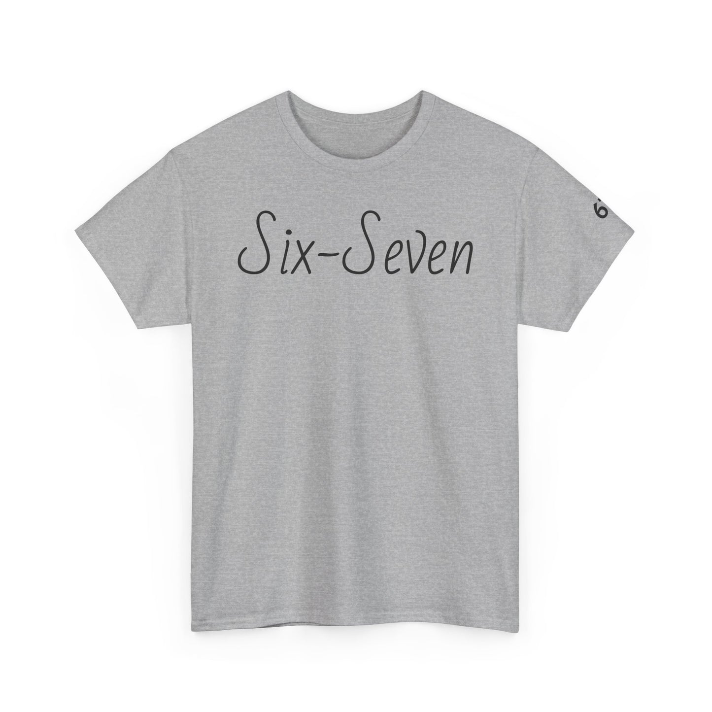 "Six-Seven" Unisex Heavy Cotton Tee