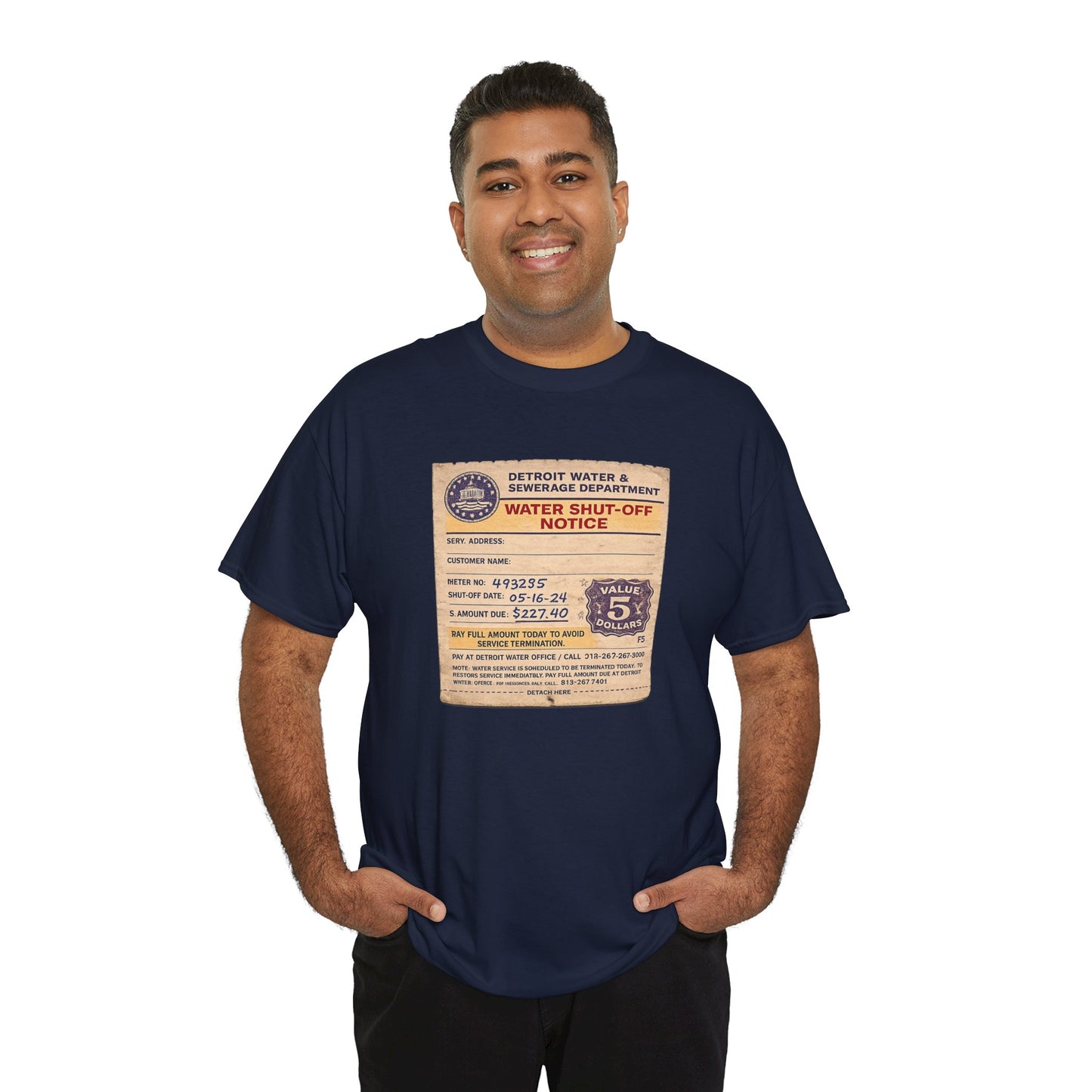 "WATER SHUT-OFF NOTICE" Tee