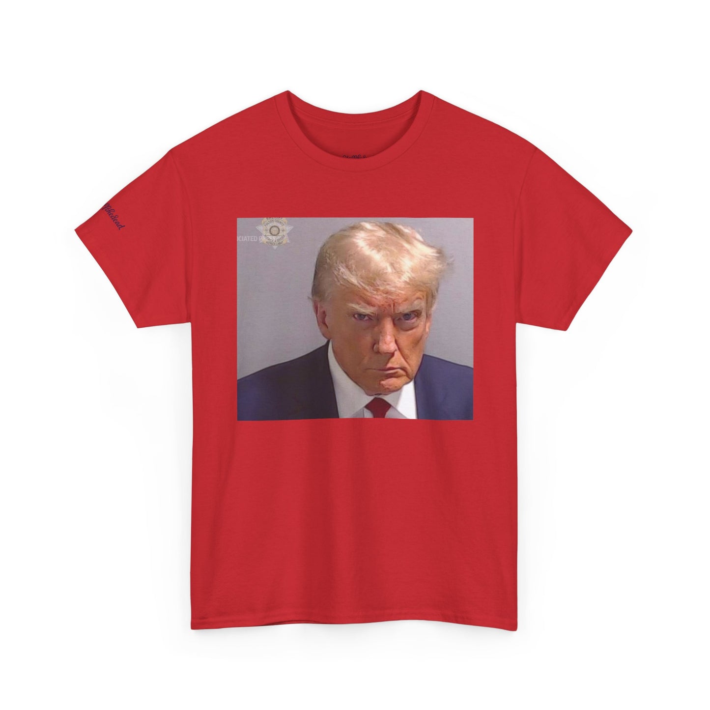 "Mug Shots Trump" Unisex Heavy Cotton Tee