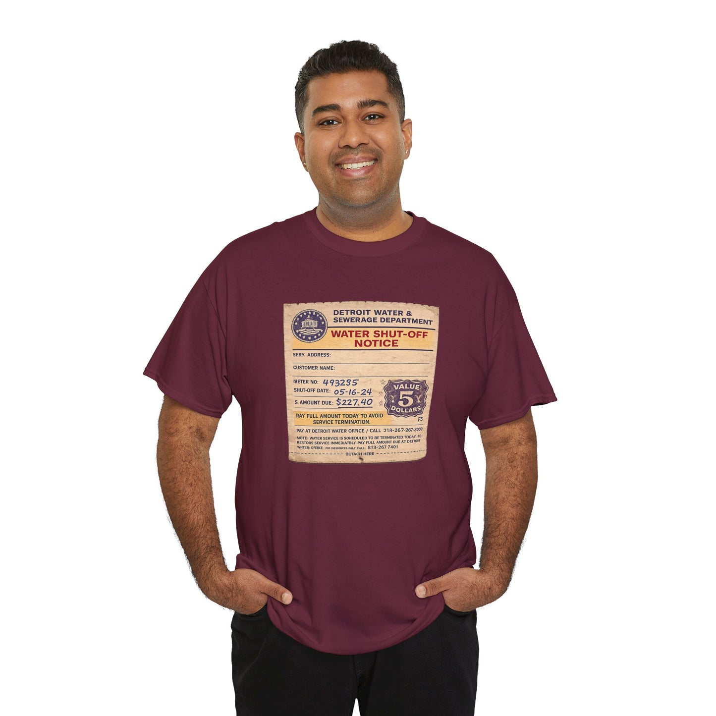 "WATER SHUT-OFF NOTICE" Tee