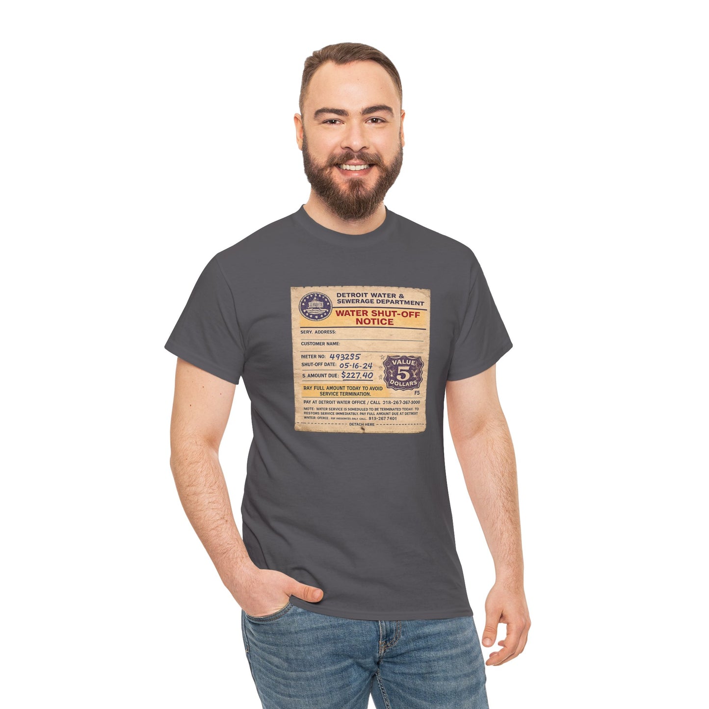 "WATER SHUT-OFF NOTICE" Tee
