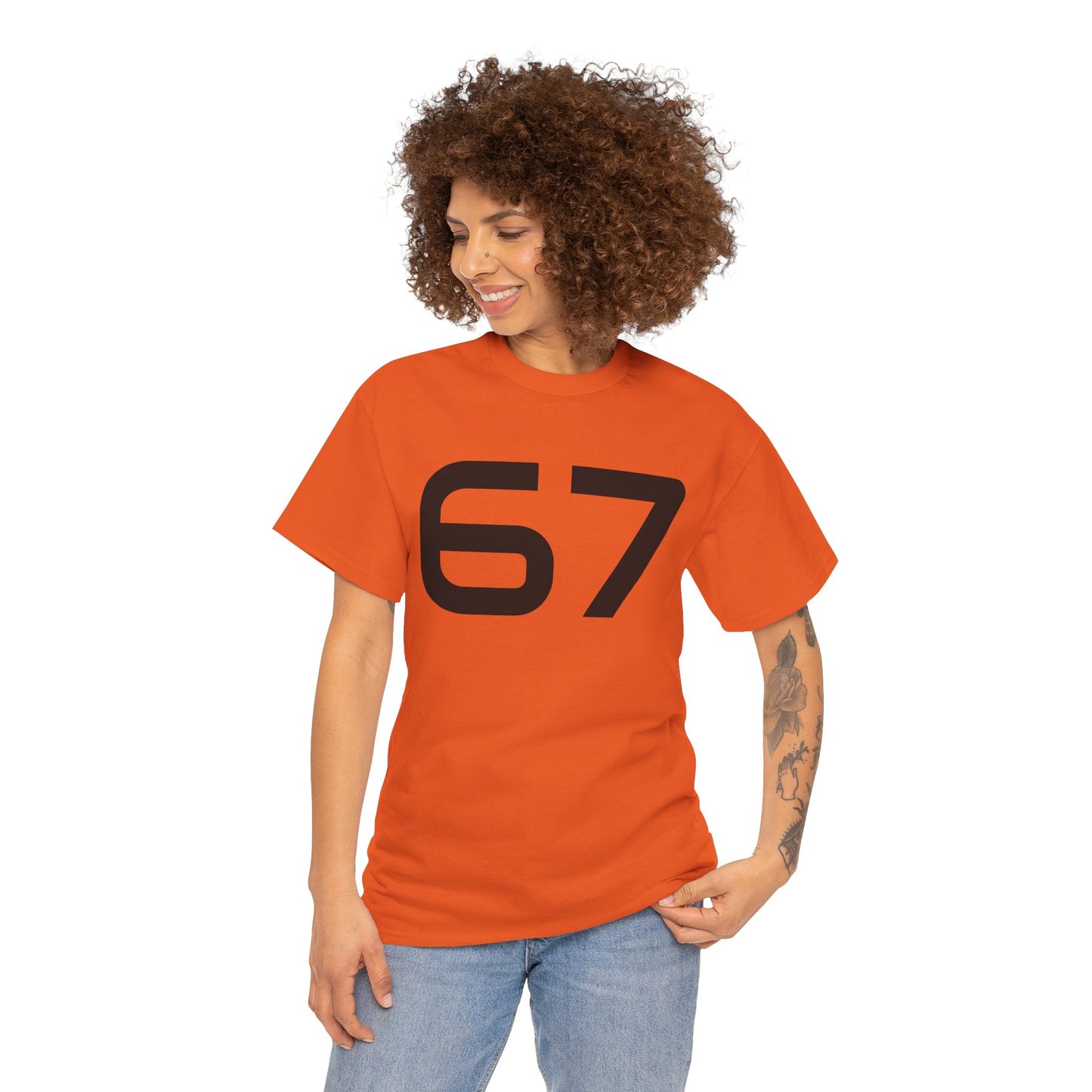 "6 7" Unisex Heavy Cotton Tee