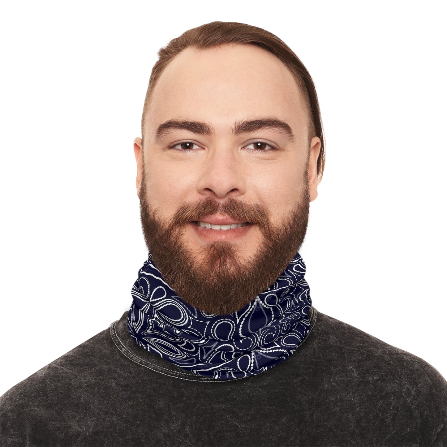 "Kelly Park" Winter Neck Gaiter With Drawstring
