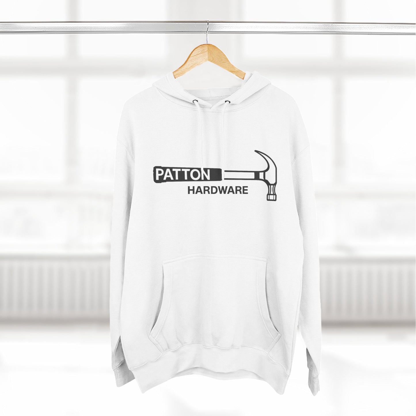 “Patton Hardware” Fleece Hoodie