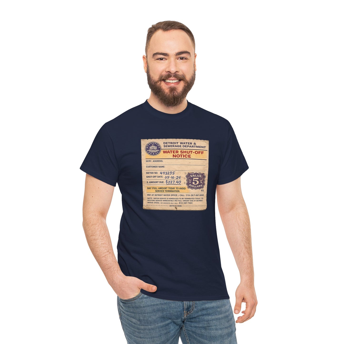 "WATER SHUT-OFF NOTICE" Tee
