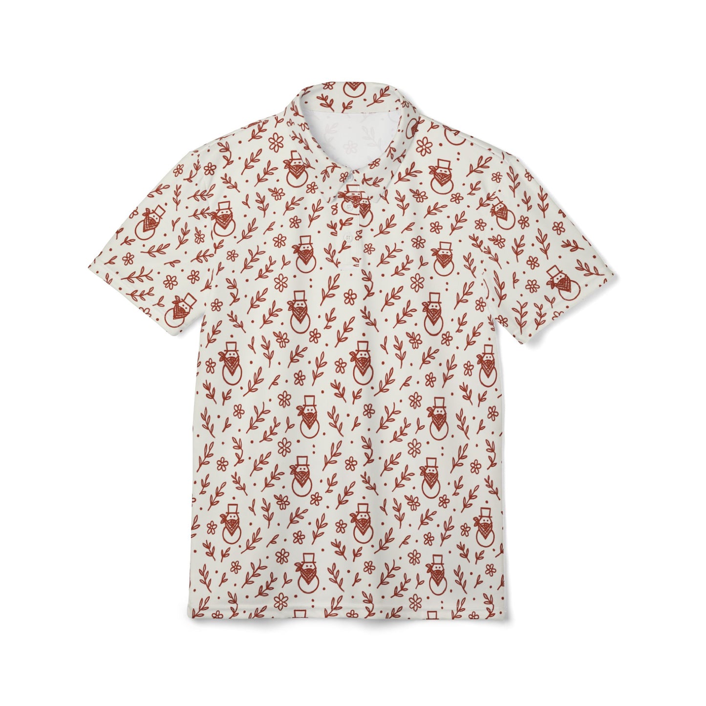 "Snowman" Polo Shirt