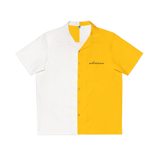 "Mayonnaise and Mustard" Men's Hawaiian Shirt