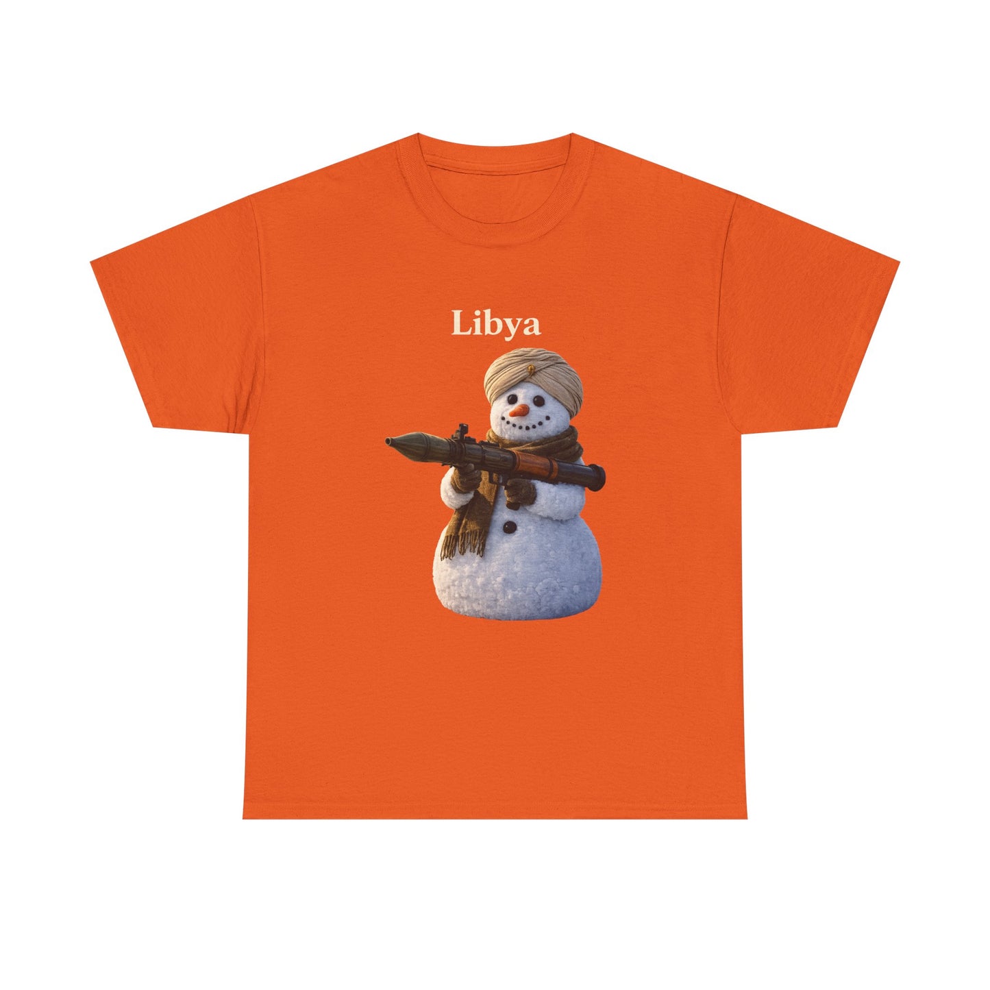 “From America to Libya” Cotton Tee