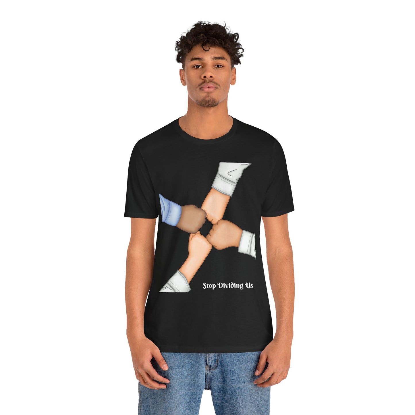 "United We Stand" Unisex Jersey Short Sleeve Tee