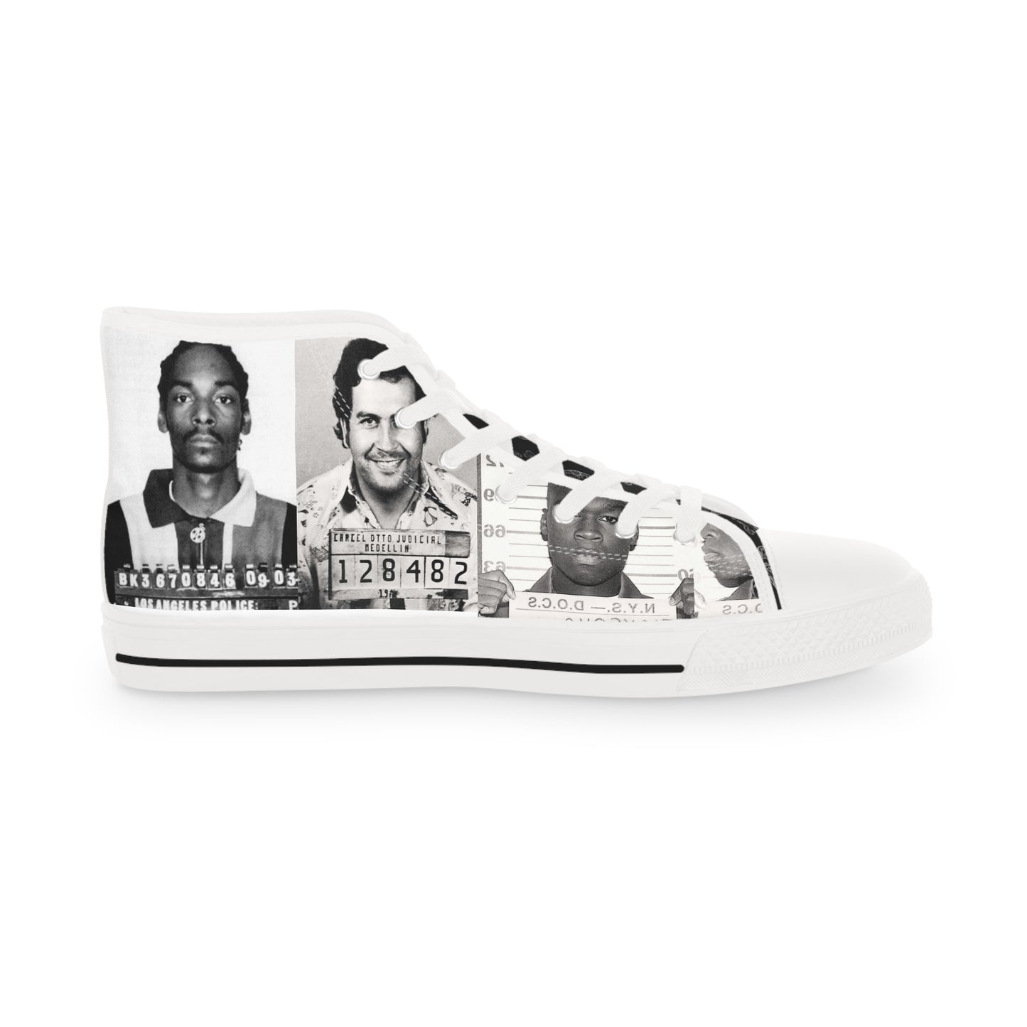 Mug shots 2026 Men's High Top Sneakers