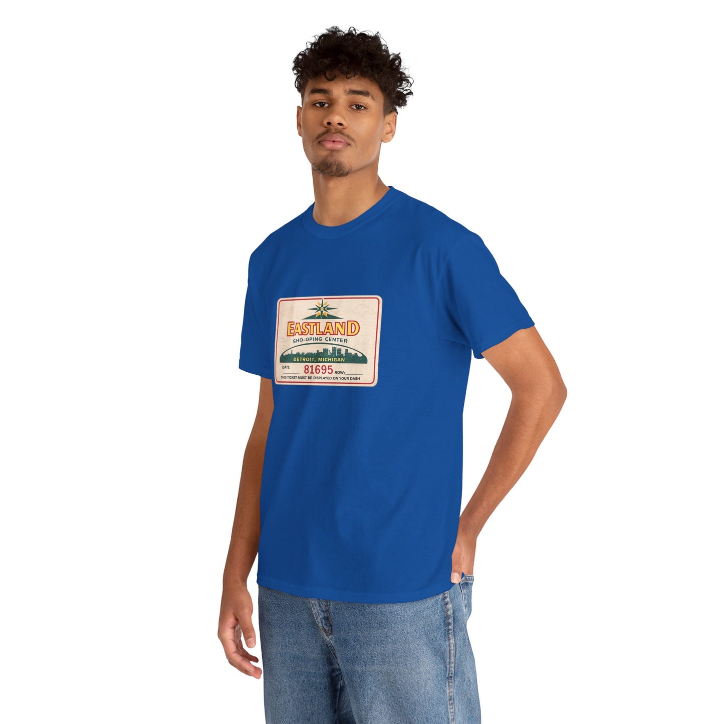 "EASTLAND MALL" Cotton Tee