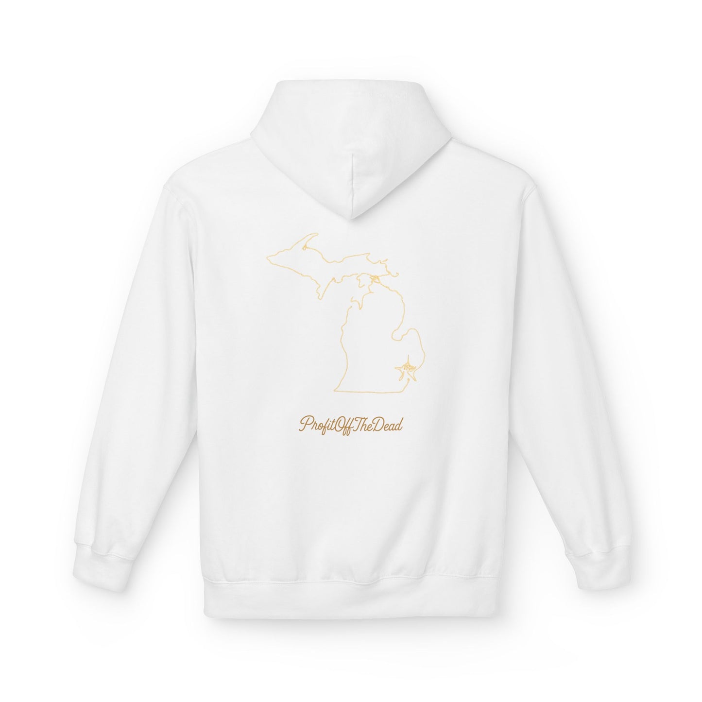"POTD Detroit Michigan" Fleece Hoodie