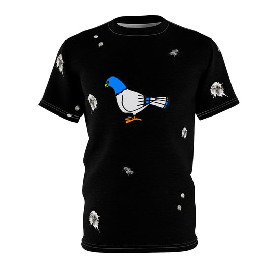 "Bird Flu" Unisex Cut & Sew Tee