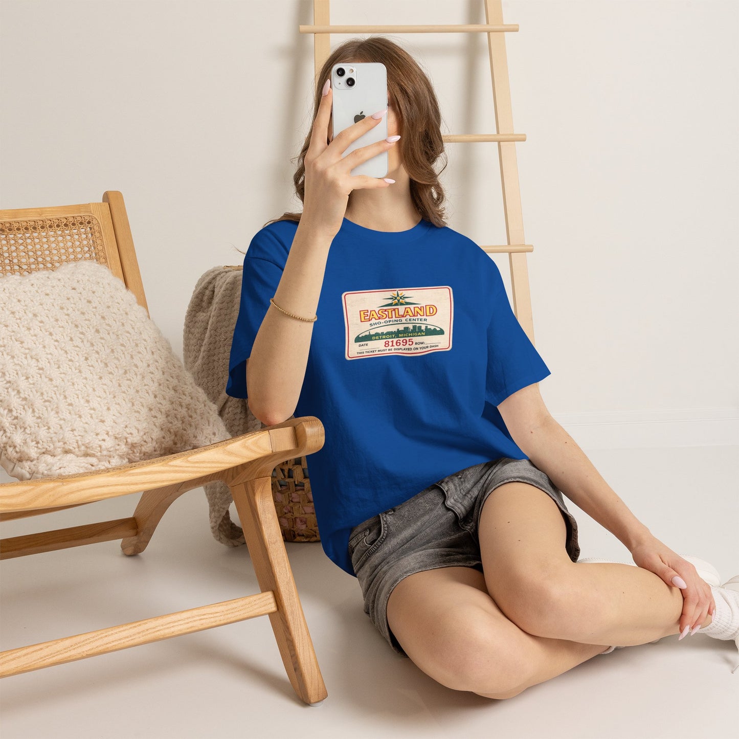 "EASTLAND MALL" Cotton Tee