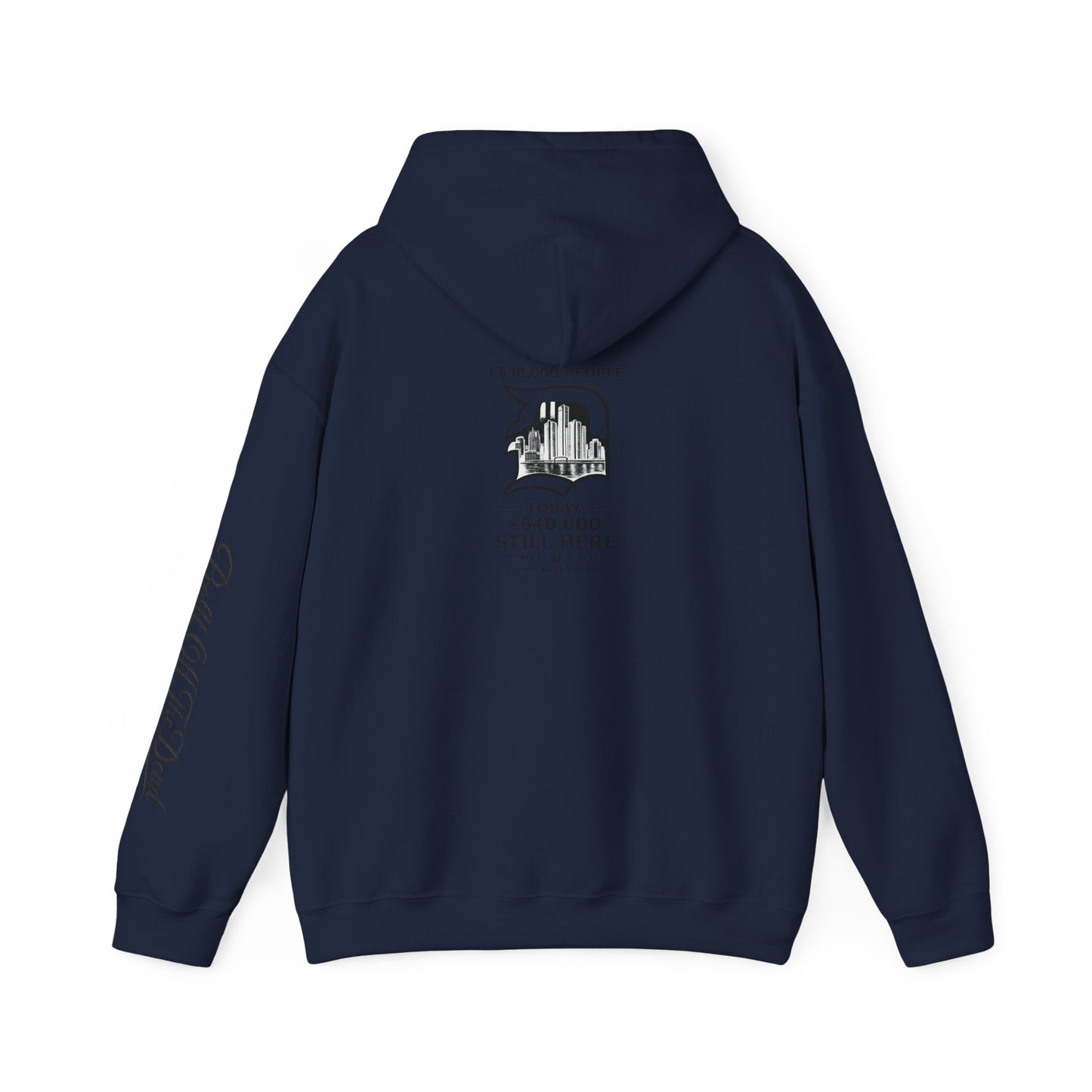 "DETROIT 1701 – STILL HERE" Hooded Sweatshirt