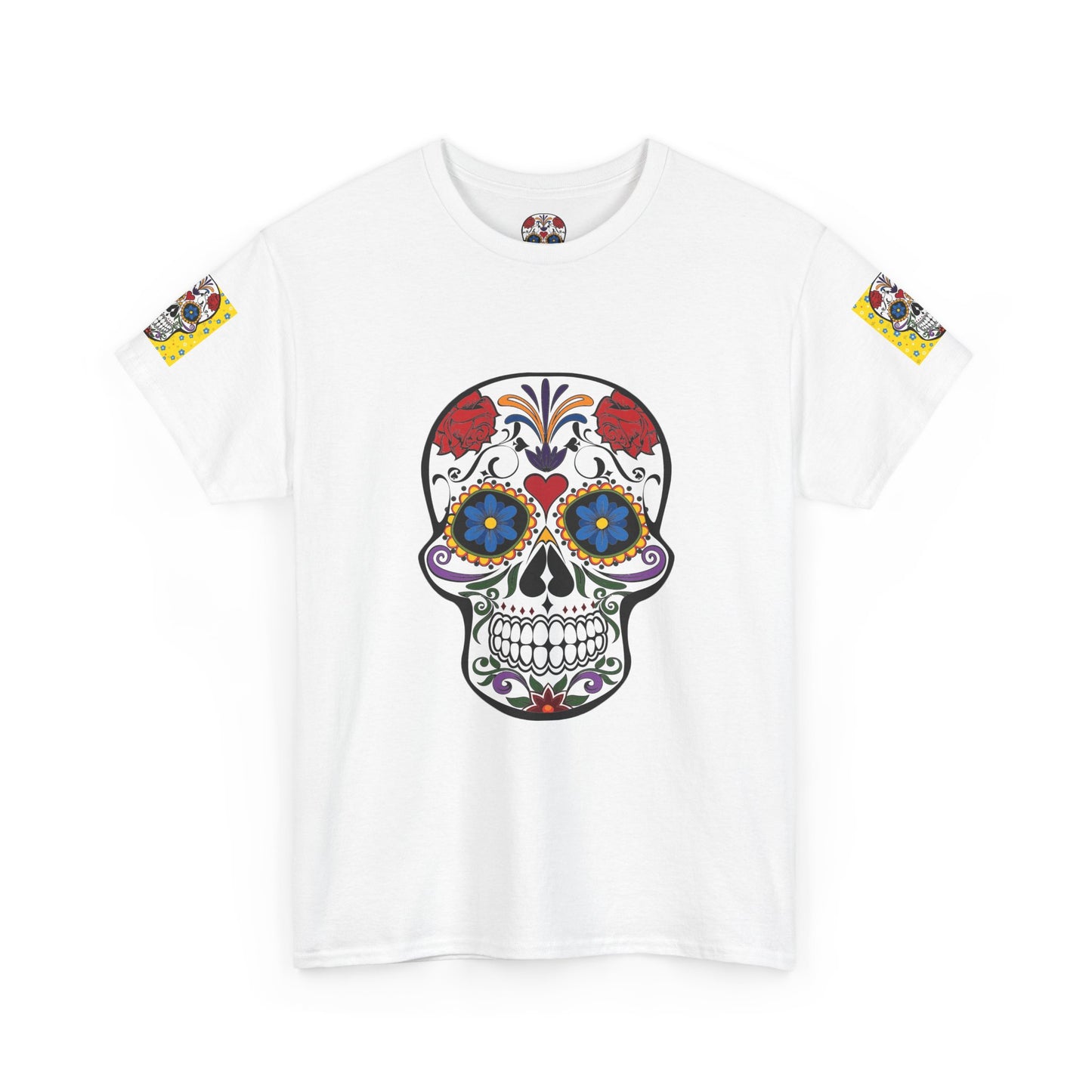 "Hawaiian Skull" Unisex Heavy Cotton Tee
