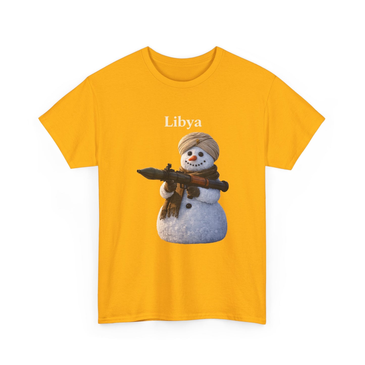 “From America to Libya” Cotton Tee